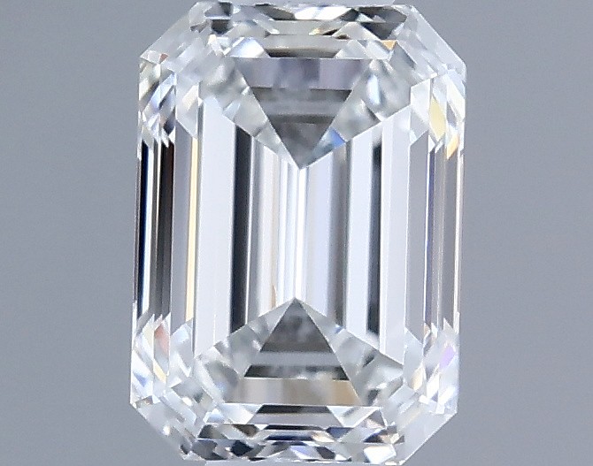 0.57ct Emerald F VVS2 Natural Diamond