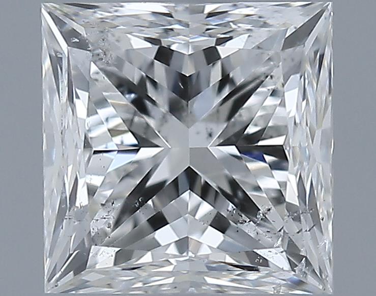 0.71ct Princess F SI2 Natural Diamond