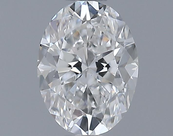 0.51ct Oval F VS1 Natural Diamond