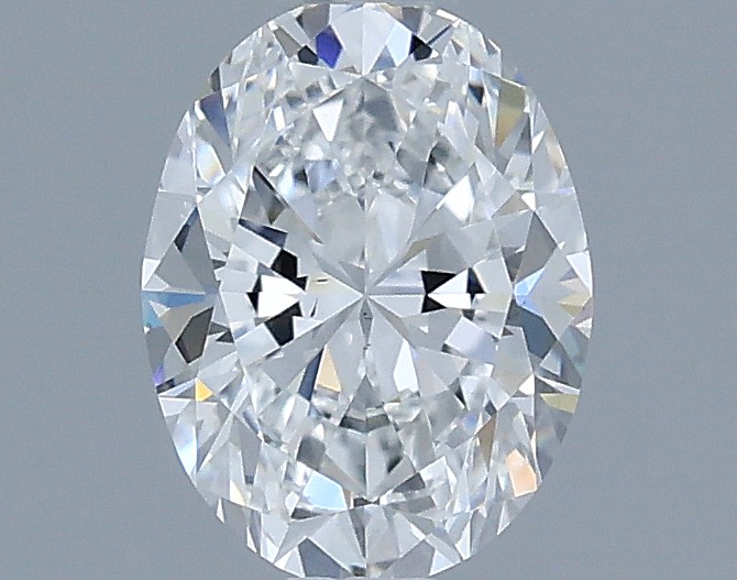 0.64ct Oval E VS2 Natural Diamond