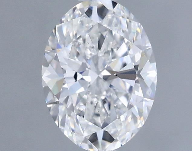 0.61ct Oval F SI1 Natural Diamond