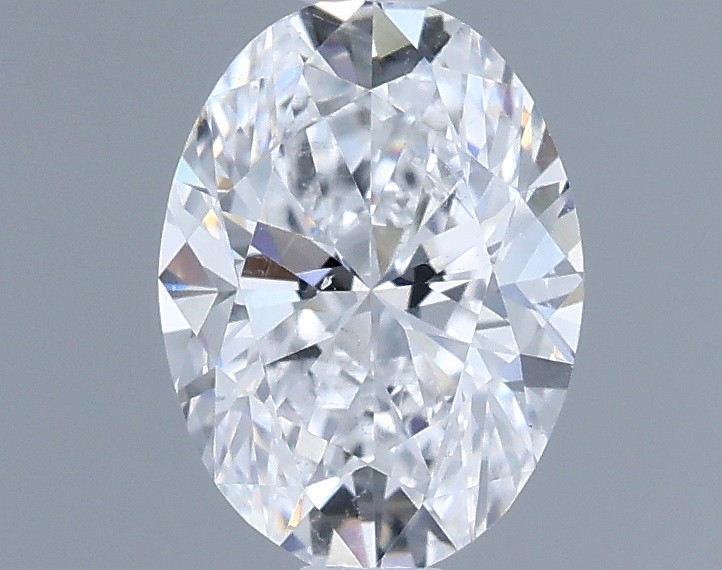 0.6ct Oval D SI1 Natural Diamond