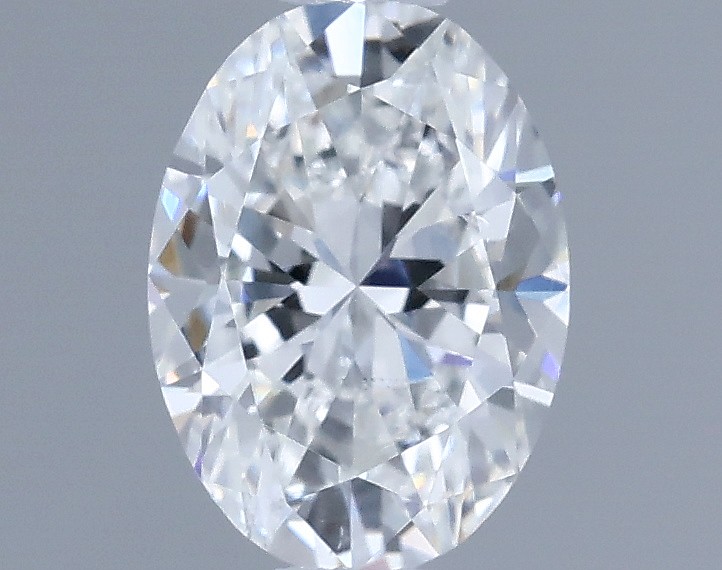 0.6ct Oval F SI1 Natural Diamond