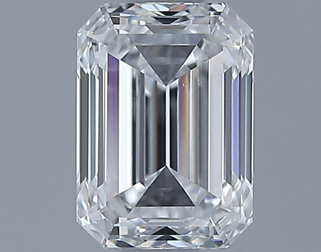 0.7ct Emerald D VVS2 Natural Diamond