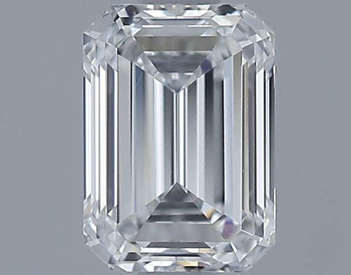 0.7ct Emerald E VS1 Natural Diamond