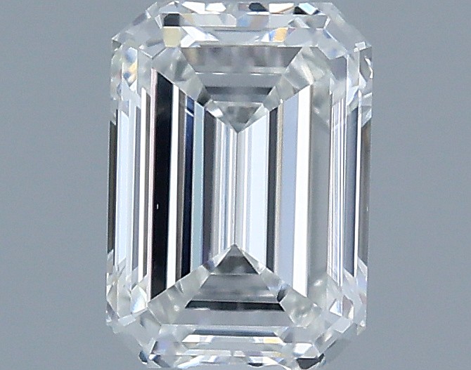 0.6ct Emerald F VS1 Natural Diamond