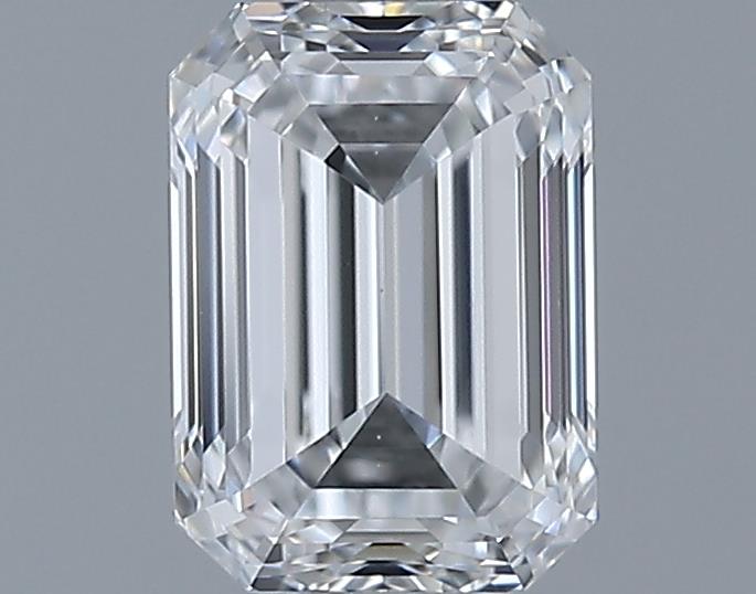 0.72ct Emerald D VS2 Natural Diamond