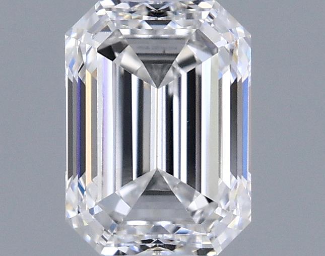 0.7ct Emerald F VVS2 Natural Diamond