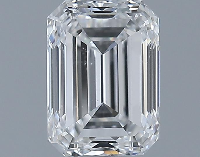 0.72ct Emerald E SI1 Natural Diamond