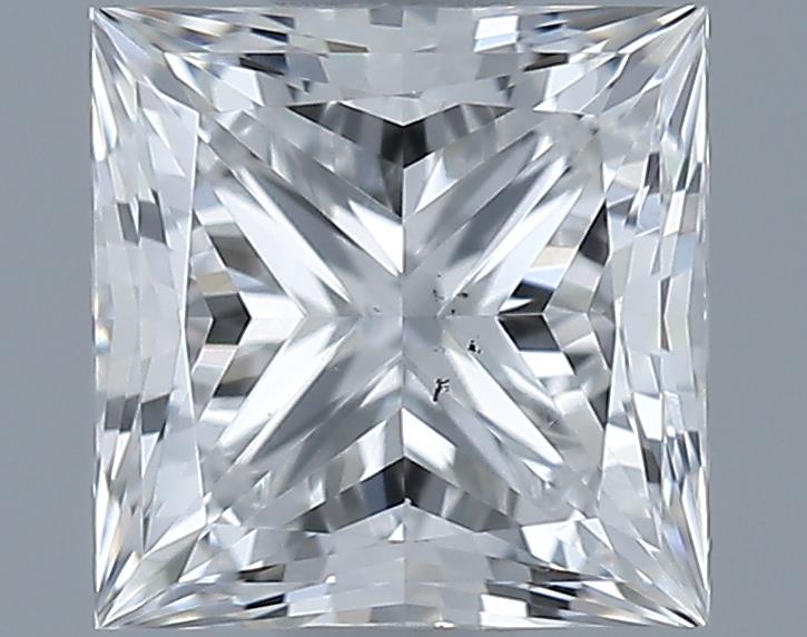 0.71ct Princess F SI1 Natural Diamond