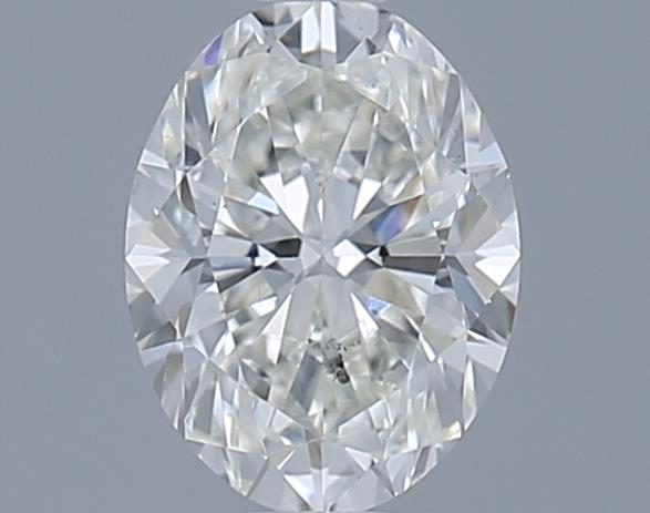 0.7ct Oval J SI1 Natural Diamond