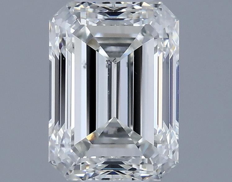 0.7ct Emerald H SI1 Natural Diamond