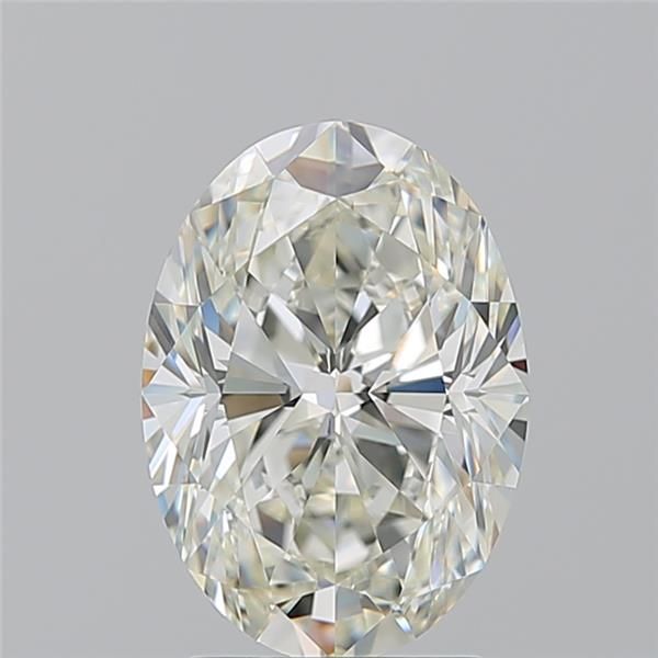 3.01ct Oval J VVS2 Natural Diamond
