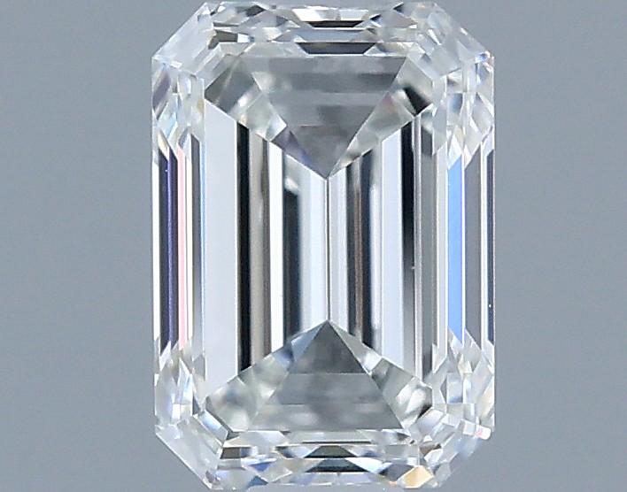 0.62ct Emerald F VVS2 Natural Diamond