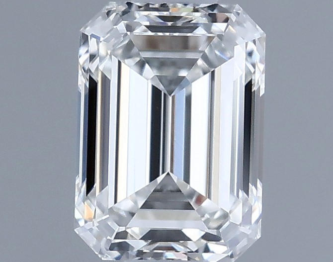 0.5ct Emerald F VVS2 Natural Diamond