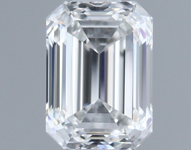 0.7ct Emerald F VVS1 Natural Diamond