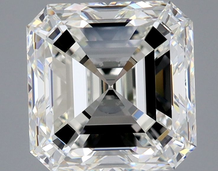 3ct Asscher H VVS2 Natural Diamond
