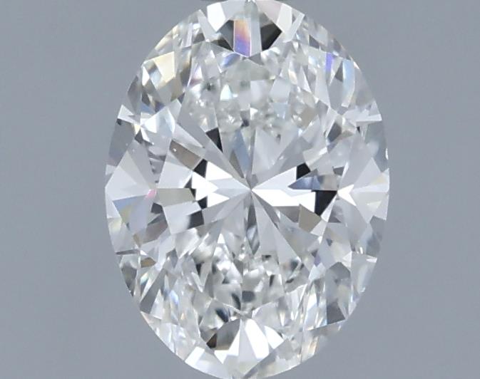 0.7ct Oval F SI1 Natural Diamond