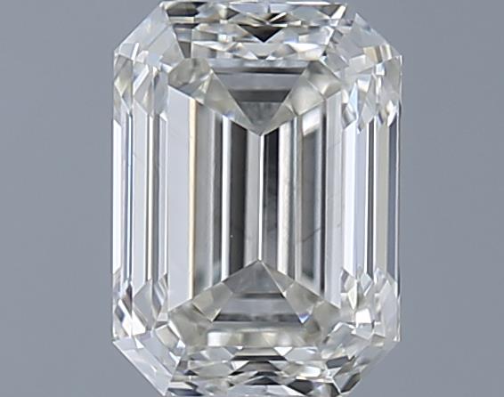 0.9ct Emerald L VVS2 Natural Diamond