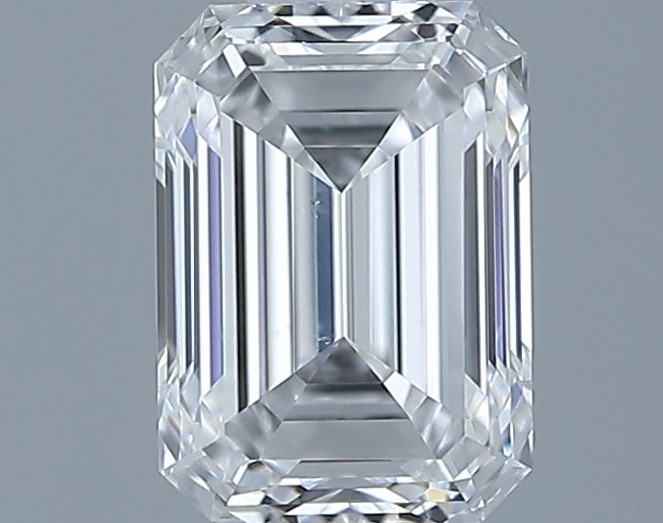 0.62ct Emerald D VS2 Natural Diamond