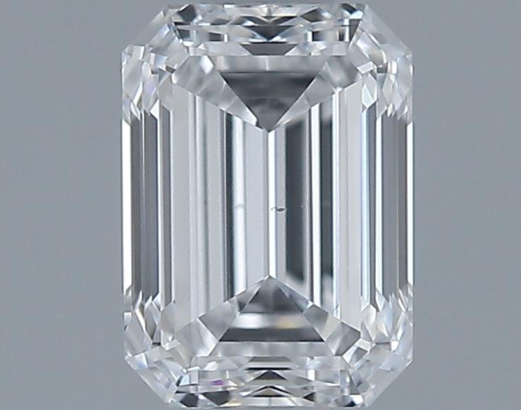 0.7ct Emerald D VS2 Natural Diamond