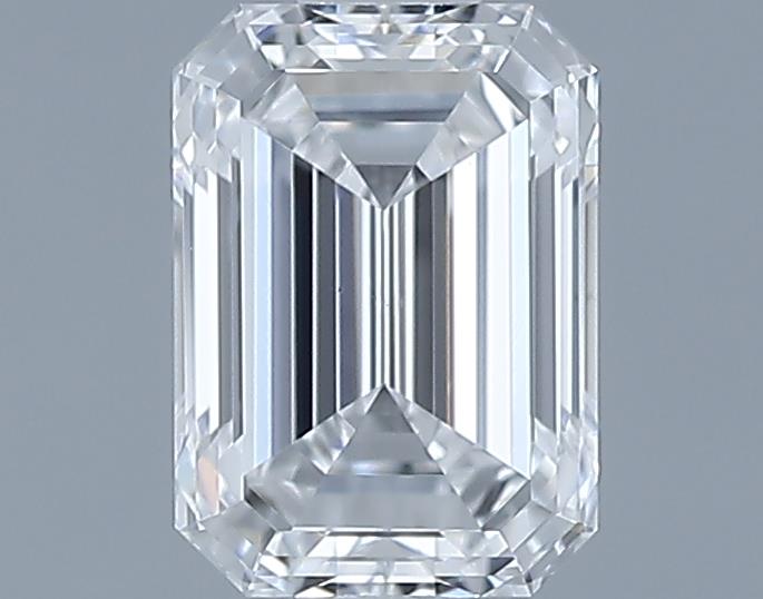 0.71ct Emerald D VS2 Natural Diamond