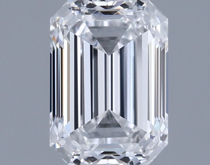 0.7ct Emerald D VVS1 Natural Diamond