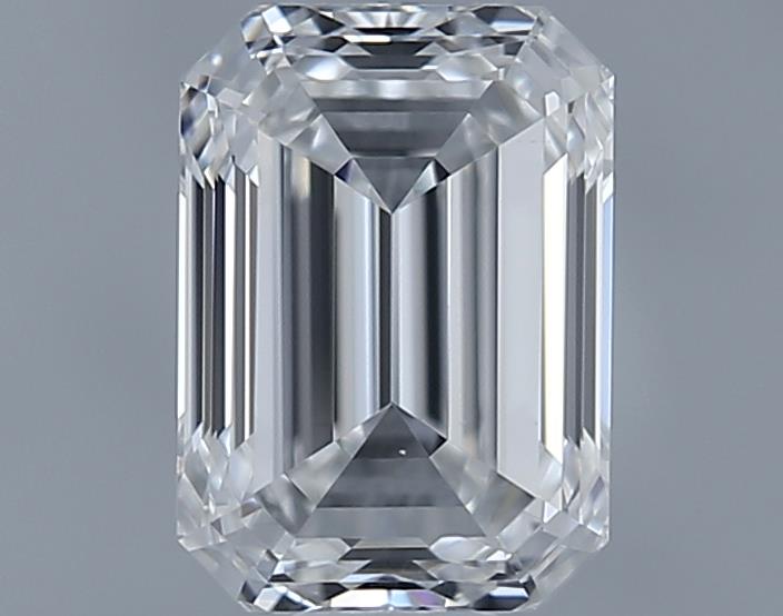 0.72ct Emerald F VS1 Natural Diamond