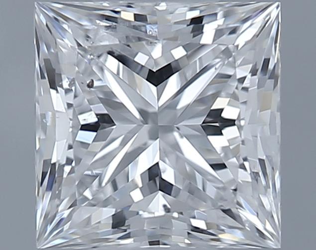 0.72ct Princess F SI2 Natural Diamond