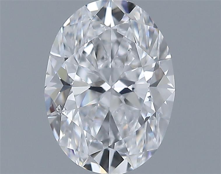 0.7ct Oval D SI1 Natural Diamond