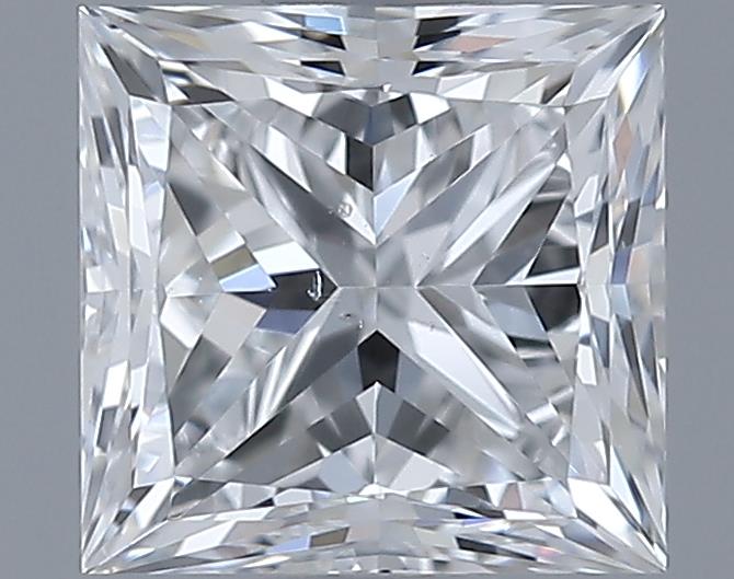 0.7ct Princess E SI1 Natural Diamond