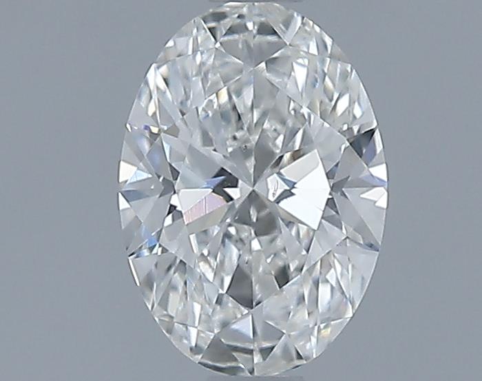 0.7ct Oval F VS2 Natural Diamond