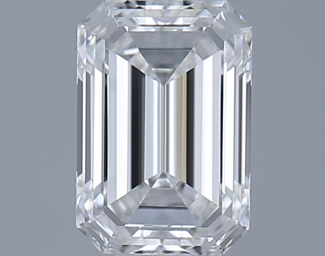 0.7ct Emerald F VVS1 Natural Diamond