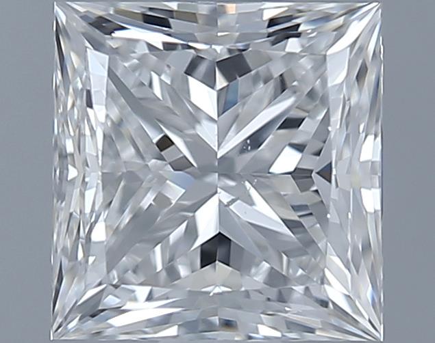 0.91ct Princess F SI1 Natural Diamond