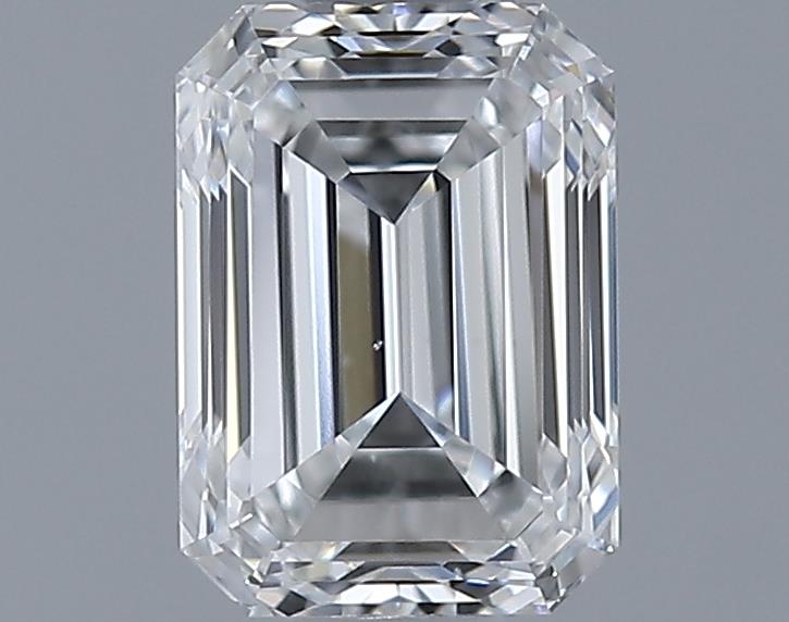 0.7ct Emerald E VS2 Natural Diamond