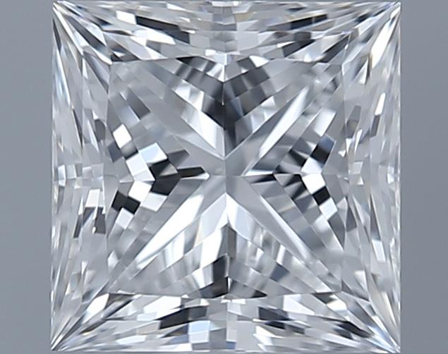 0.71ct Princess E VVS1 Natural Diamond