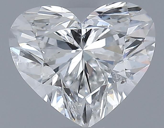 0.8ct Heart F SI2 Natural Diamond