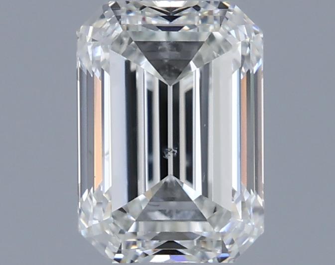 0.79ct Emerald H SI1 Natural Diamond