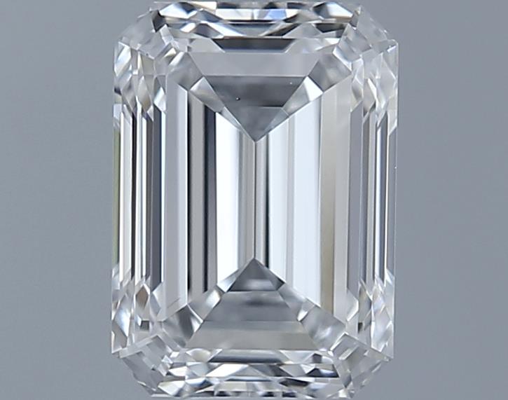 0.73ct Emerald F VS2 Natural Diamond