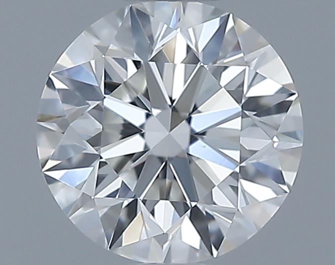 0.9ct Round F VS1 Natural Diamond