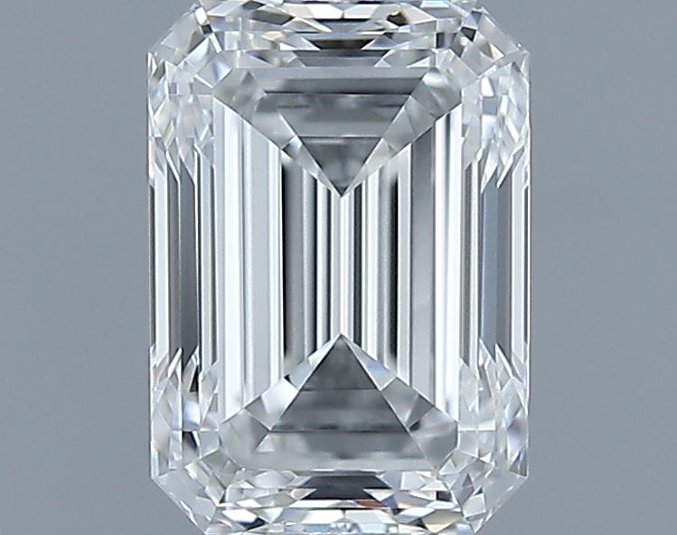 1ct Emerald F VVS1 Natural Diamond