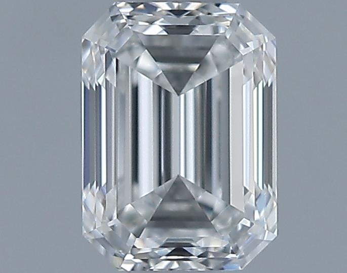 0.91ct Emerald F VS1 Natural Diamond