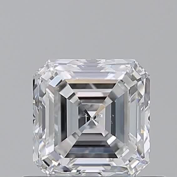 0.7ct Asscher E SI1 Natural Diamond
