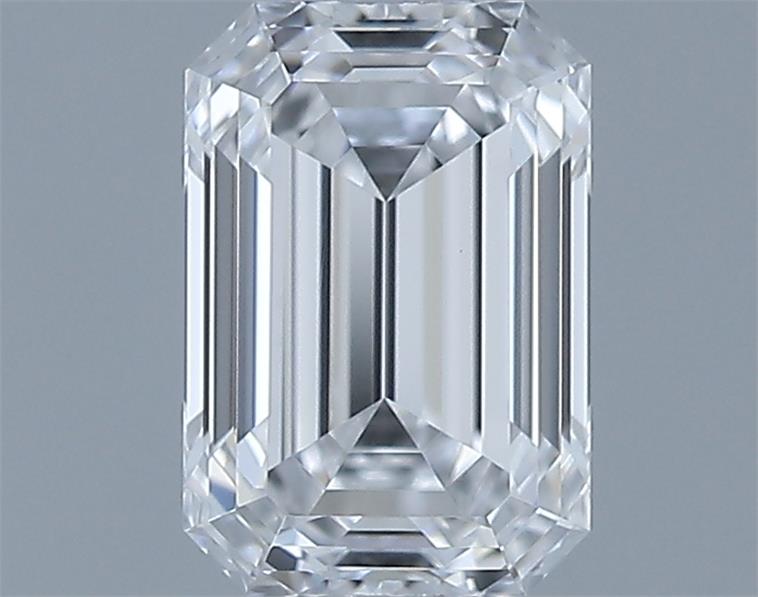 0.77ct Emerald D VVS1 Natural Diamond