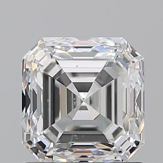 1.5ct Asscher H SI1 Natural Diamond