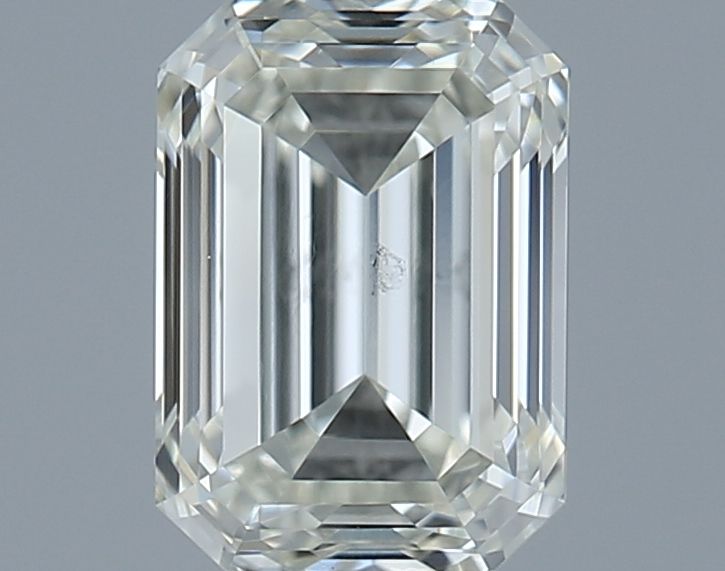 0.91ct Emerald L SI1 Natural Diamond