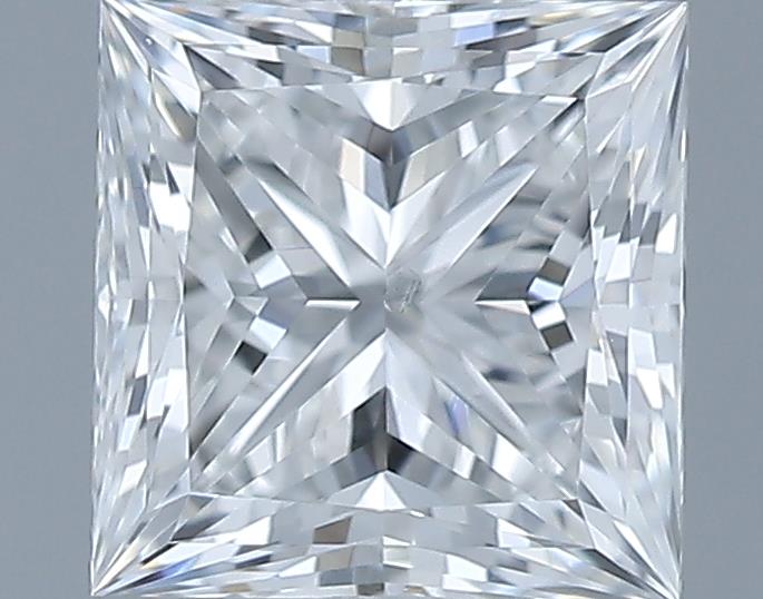 0.7ct Princess F SI1 Natural Diamond