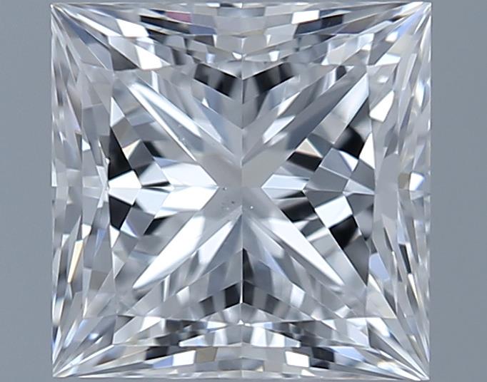0.72ct Princess D SI1 Natural Diamond