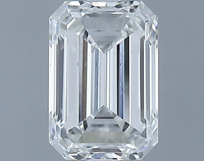 0.81ct Emerald H SI1 Natural Diamond