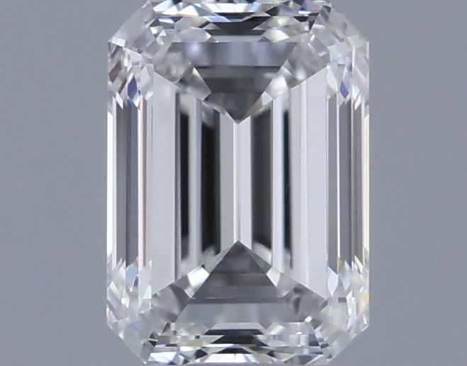 0.6ct Emerald F VVS2 Natural Diamond